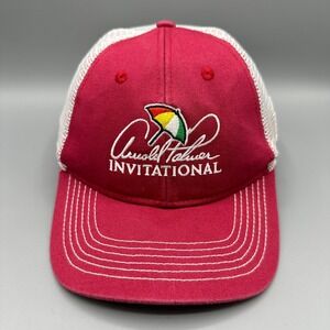 Arnold Palmer Invitational Bay Hill Golf Hat Ahead Youth Kid Red‎ Adjustable Cap